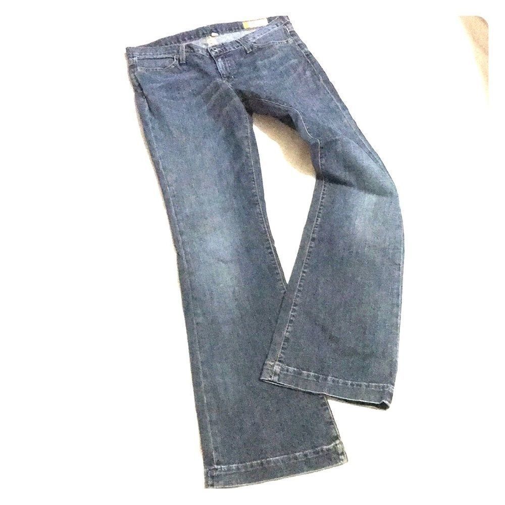 Gap Distressed Vintage Jeans 1969 Flares size 10 L